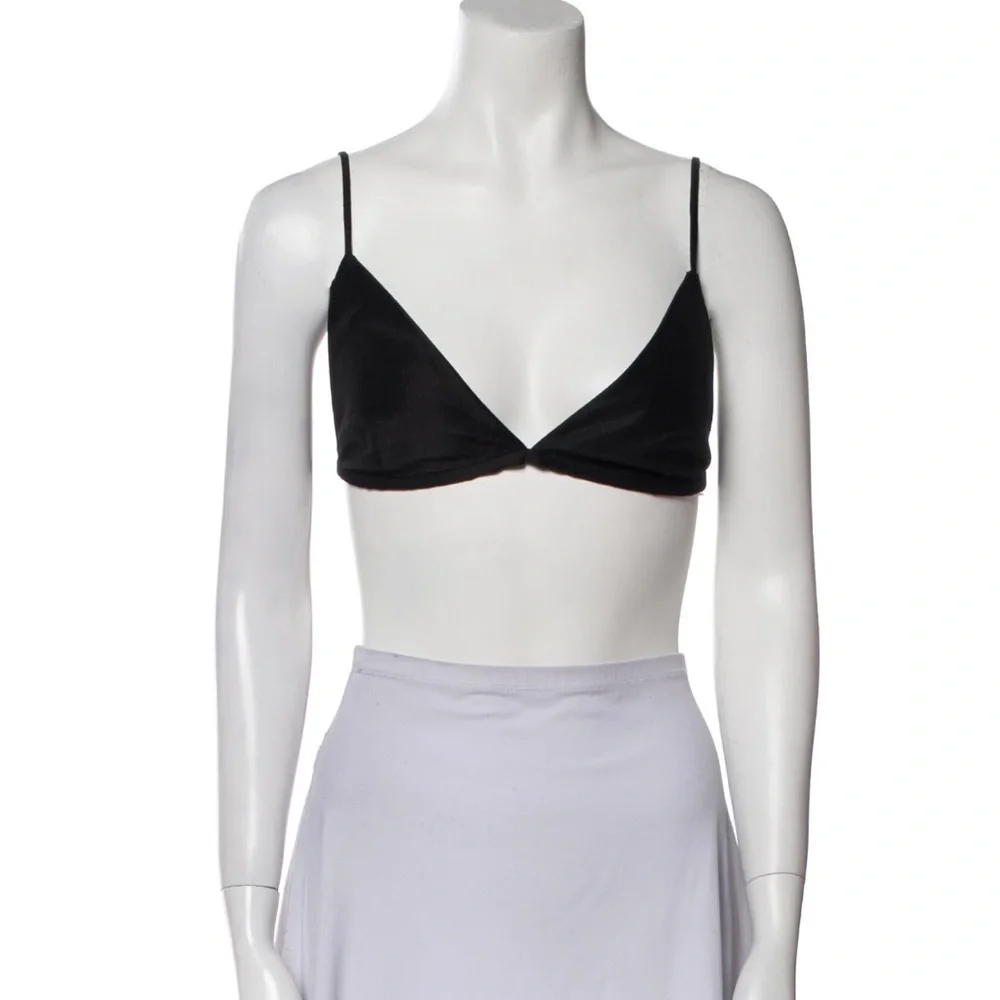 Sleek Black Camisole Top - Picture 1 of 6